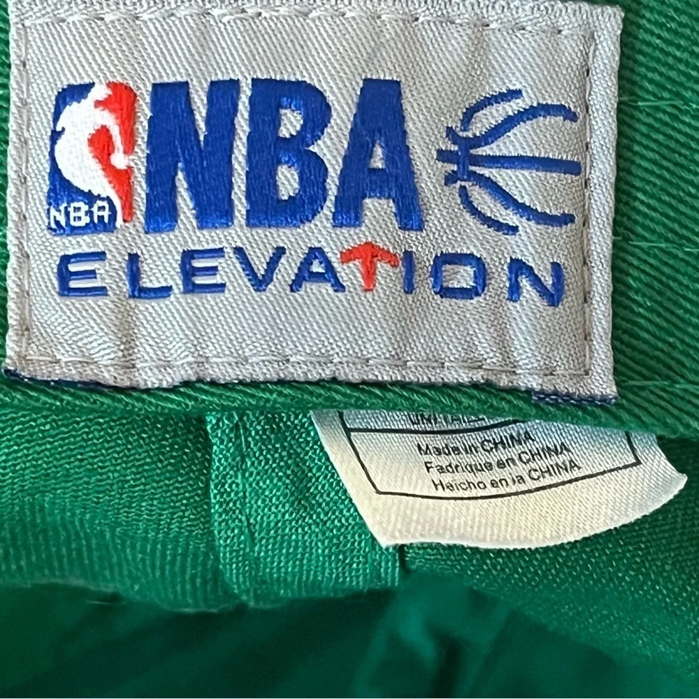 Boston Celtics Green & Black Adjustable Cotton Basketball Cap by NBA Elevation